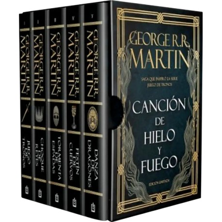Box set Cancion de hielo y fuego