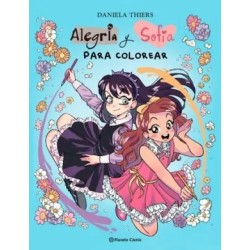 Alegría y Sofía para colorear