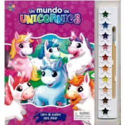 Unicorns poster paint