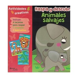 Raspa y descubre - Animales salvajes