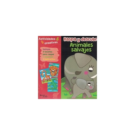 Raspa y descubre - Animales salvajes