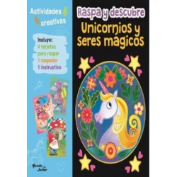 Raspa y descubre - Unicornios y seres mágicos