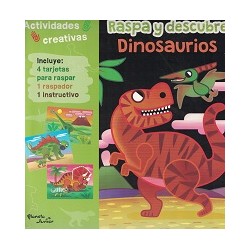 Raspa y descubre - Dinosaurios