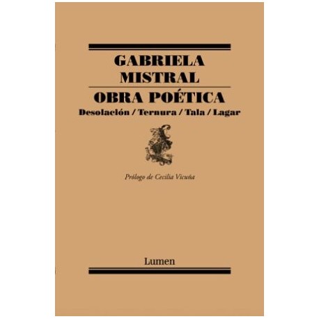 Obra Poética Gabriela Mistral
