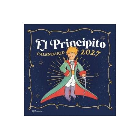 Calendario 2026 El principito